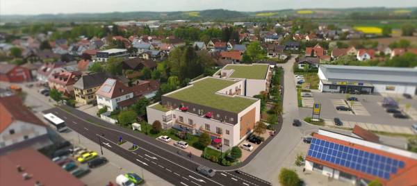 Noch ist das neue Objekt für Betreutes und Barrierefreies Wohnen in Wörth an d …