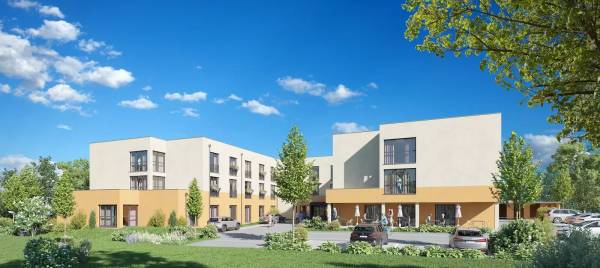 Die Pflegeimmobile im Marktbreit wird den Bewohnern ein liebevolles Zuhause un …