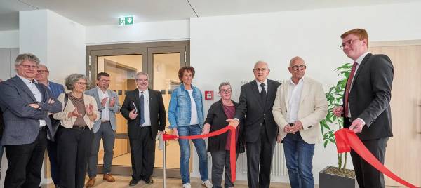 Die Einweihung der Pflegeeinrichtung Haus Maria mit kirchlicher Segnung und de …