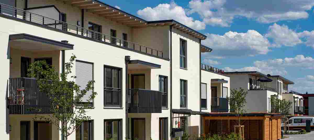 In Dittelbrunn entstehen insgesamt vier Gebäude mit 51 Betreuten Wohnungen u ...