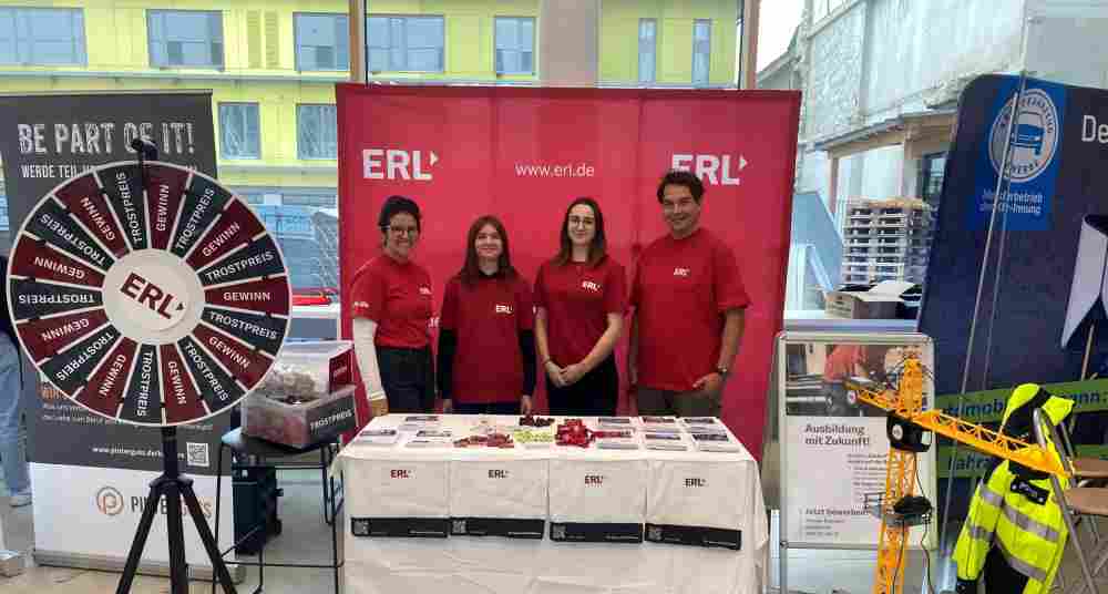 ERL präsentiert sich auf der Deggendorfer Jobmesse: Neun verschiedene Ausbil ...