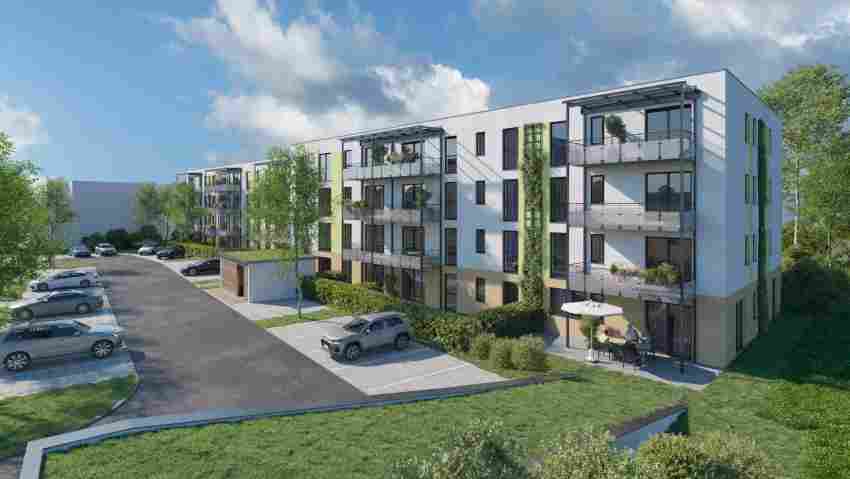 Am Pinderpark entsteht ein sicherer Lebensraum, der Komfort, Gemeinschaft un ...