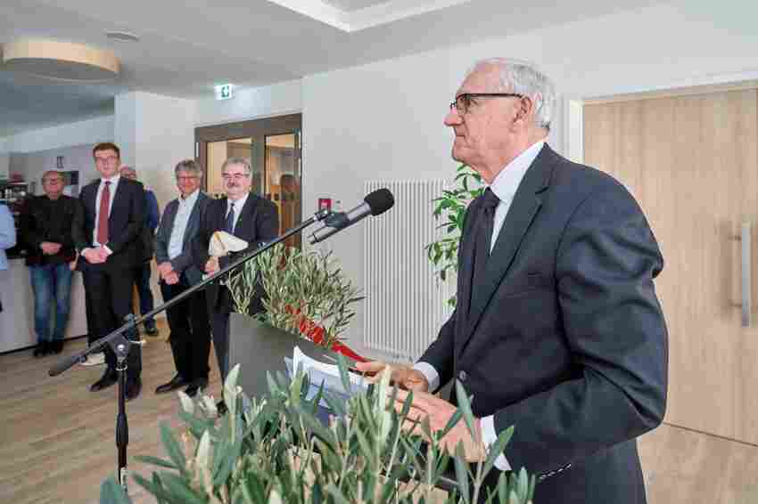 Die dritte Pflegeeinrichtung der ERL Immobiliengruppe im Landkreis zeige den ...